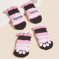 Dog Socks Queen Nonslip Pet Booties Soft Cozy Paw Protection