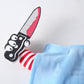 Chucky Costume for Dogs and Cats Horror Pet Outfit Halloween Pet Costume