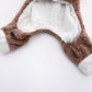 Fleece Cat Costume Cozy Pet Outfit Warm Cat Clothes