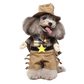 Dog and Cat Costume Cowboy Outfit Pet Western Dress Up