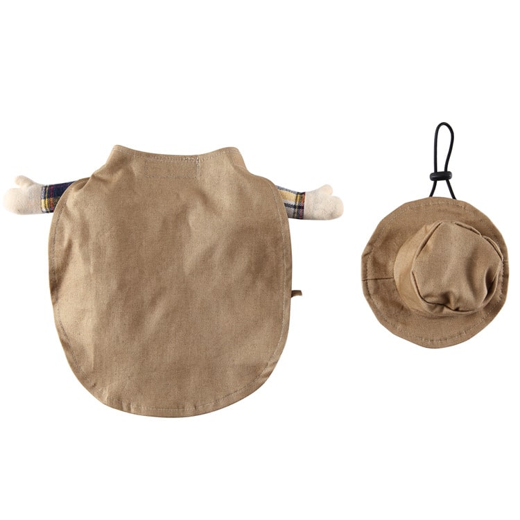 Dog and Cat Costume Cowboy Outfit Pet Western Dress Up