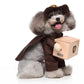 Pet Costume for Cats and Dogs - Package Delivery Courier Outfit