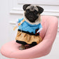 Samurai Costume for Cats and Dogs Pet Outfit Japanese Warrior Pet Clothes