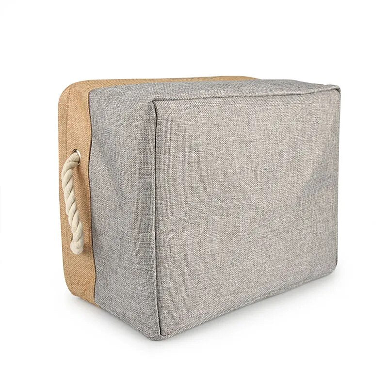 Personalized Pet Storage Basket Customizable Organizer for Dogs and Cats