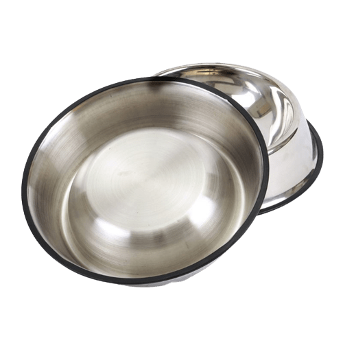 Stainless Steel Dog Bowl Pet Food Water Dish Durable Non Slip Pet Bowl