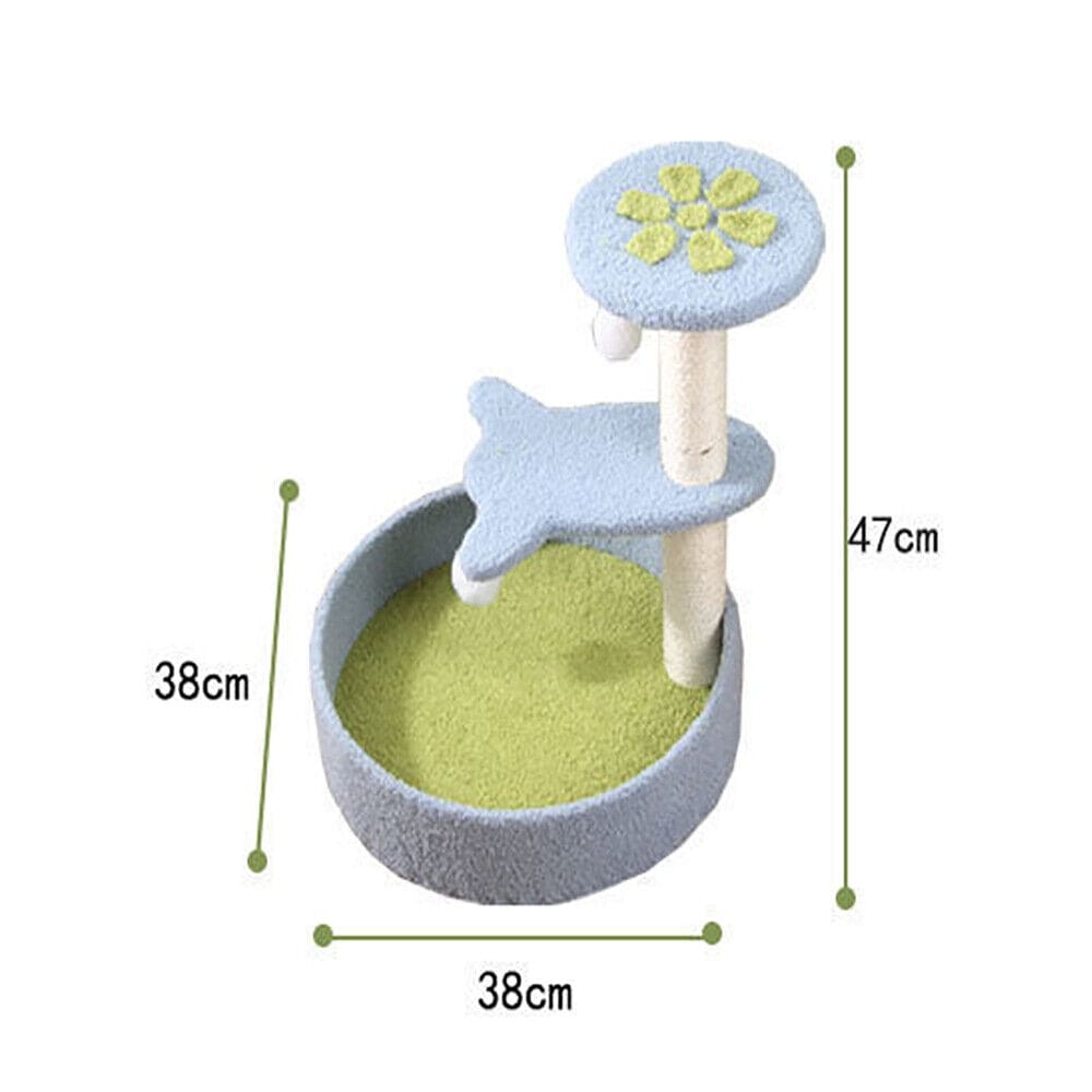 KiTree Small Cat Tree Climbing Tower for Cats Kitten Play Furniture