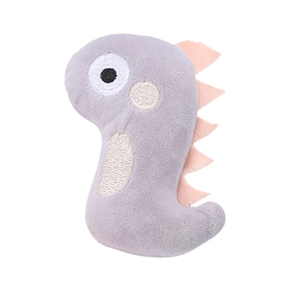 Mini Plush Cat Toys Soft Interactive Pet Stuffed Animals