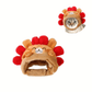 Cat Head Costume Pet Hat Halloween Accessory for Cats