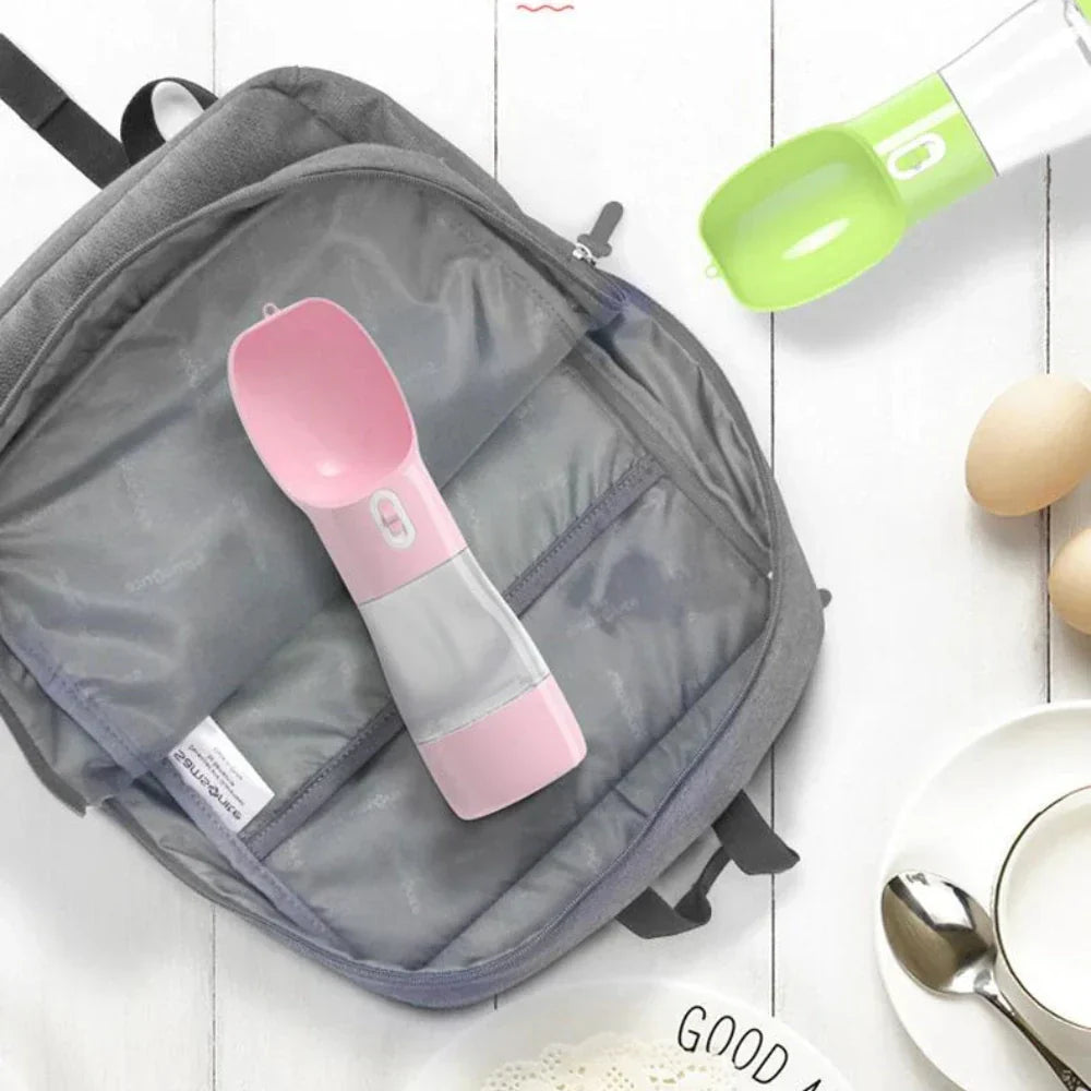 Cat Water Bottle Reusable Portable Pet Drinking Bottle for Cats