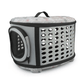 Semi-Rigid Pet Carrier Bag for Dogs and Cats Portable Travel Tote
