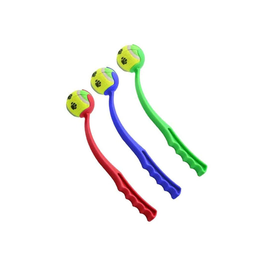 Manual Dog Ball Launcher for Fetch Pet Toy Retriever Thrower