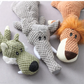 Corduroy Plush Sound Toy for Kids and Pets