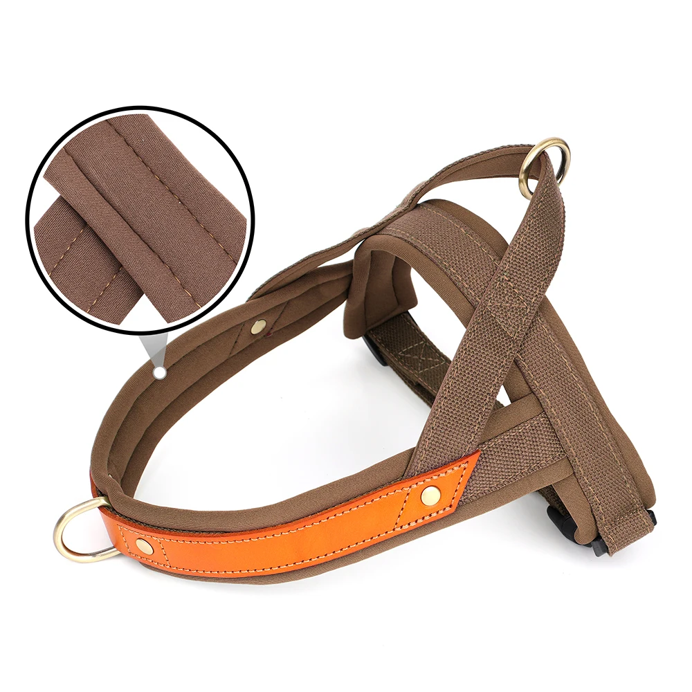 T Harness Dog Leash Adjustable No Pull Comfortable Pet Walking Harness