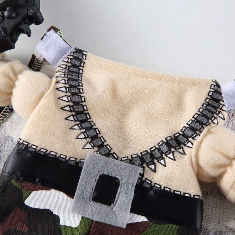 Military Costume for Cats and Dogs Pet Camouflage Outfit