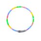 LED Dog Collar Rechargeable Safety Light Up Collar for Night Walks Visible Pet Collar