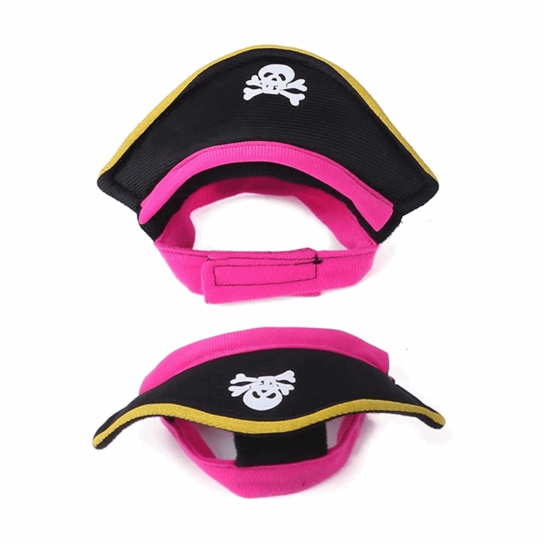 Pirate Costume for Cats and Dogs - Set of 2 Pet Outfits