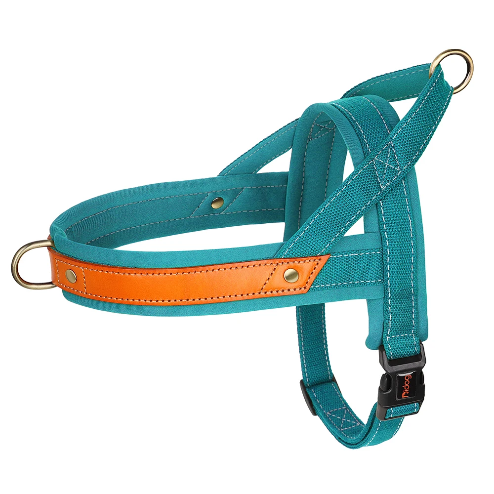 T Harness Dog Leash Adjustable No Pull Comfortable Pet Walking Harness
